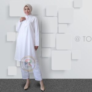 PERLENGKAPAN UMROH WANITA / BAJU IHROM WANITA / GAMIS UMROH / JUAL GAMIS UMROH