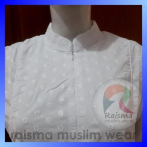 RSM GAMIS PUTIH UMROH TERBARU / GAMIS PUTIH LEBARAN / GAMIS UMROH WARNA PUTIH