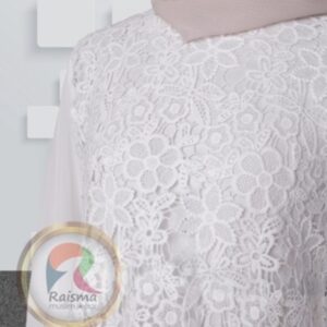 RAISMA MUSLIM WEAR Gamis Hitam Burkat Untuk Pesta Dan Lebaran Bisa COD JBT2 / Dress Hitam