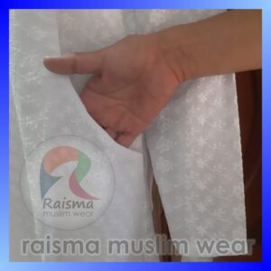 RAISMA / GAMIS UMROH PUTIH / BAJU GAMIS PUTIH POLOS / GAMIS PUTIH JOMBO / GAMIS UMROH /GAMIS UMROH