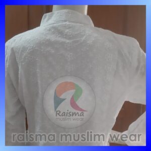 RAISMA / GAMIS UMROH PUTIH / BAJU GAMIS PUTIH POLOS / GAMIS PUTIH JOMBO / GAMIS UMROH /GAMIS UMROH