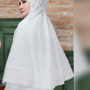 RAISMA GAMIS PUTIH / GAMIS PUTIH WANITA / GAMIS UMROH / GAMIS WARNA PUTIH / PERLENGKAPAN UMROH